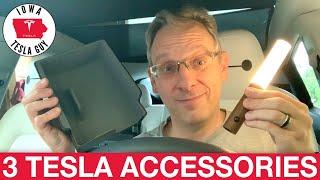 3 Tesla Interior Accessories