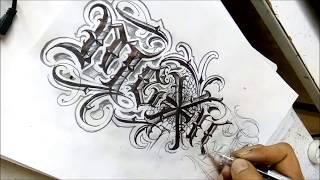 BRUTAL LETTERING CHICANO/ LAS MEJORES LETTERING DE MEXICO /LETRAS CHICANAS MEXICANAS