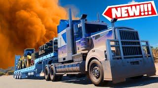 Driving a DIESEL TRUCK Through a Massive Sandstorm! (Truck World: Australia)