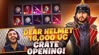 Dream Helmet INFERNO Crate Opening | $16000 UC Luckiest Spin Ever  | MK GAMING