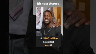 Top 10 Richest actors 2025 #shorts