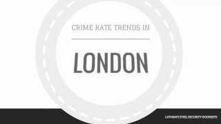 Crime Rate Trends - London - Latham's Steel Security Doorsets