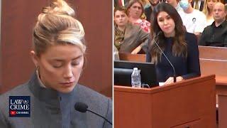 Attorney Grills Amber Heard On Failing To Donate $7M From Divorce Settlement to Charity