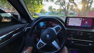 NEVER AGAIN! Stunt Driver Takes My BMW M550i on a Crazy Drive - Engine Overheated