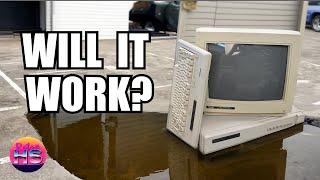 From Puddle To Power-On: Saving A Soaked Tandy 1000!