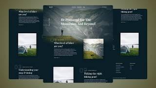 Responsive Travel Website Design || HTML, CSS & JS