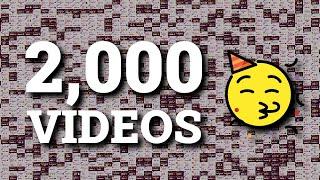 NEW MILESTONE: 2,000 Videos on the GambleDude channel!