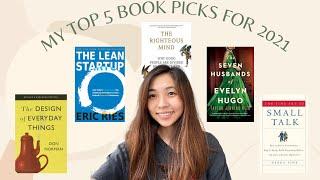 Book Picks of 2021  | The Lean Startup, The Seven Husbands of Evelyn Hugo and more!