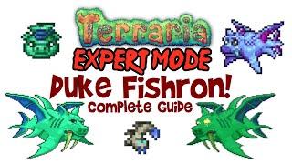 Terraria Duke Fishron Guide, Expert Mode & Normal! (Drops, Mount & Easy Fight, PC/mobile/console)