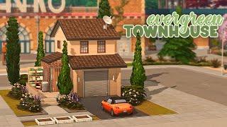 Cozy Evergreen Townhouse  | The Sims 4 Speed Build