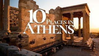 10 Most Beautiful Places to Visit in Athens Greece 4K  | Athens Travel Guide