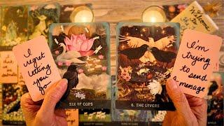 LOVE TAROT- IF YOU THINK THIS PERSON IS OVER YOU, THINK AGAIN!!! ️