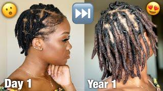 1 Year Visual Loc Journey! Lots of Pics And Videos! | DaeLocs