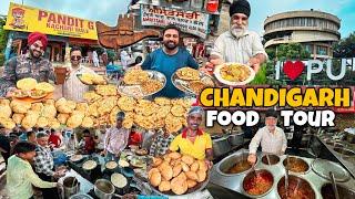 Punjab Tour Ep - 21 | Chandigarh Street Food | Punjab Famous Food | Punjab Street Food |