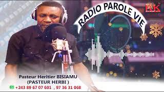 EXHORTATION  RADIO PAROLE VIE LE 24 09 2024