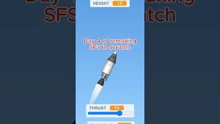 Day 4 of remaking SFS in Scratch sfs #shorts #spaceflightsimulator
