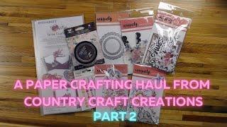 CCC Paper Crafting Haul Part 2 - so much ephemera!