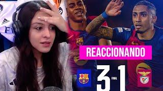 REACCIONES DE UN HINCHA al Barcelona vs Benfica 3-1 *DESLUMBRAN y a CUARTOS*