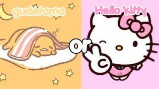  Gudetama-`| VS |`-Hello Kitty