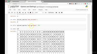 [3] Options and Settings - Changing pandas Options with Methods