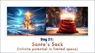 Christmas Alchemy Day 21 - SANTA'S SACK OF INFINITE ABUNDANCE