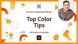 Top 5 Color Hacks | Illustrator Illustration Challenge