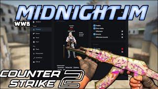 Midnight.im CS2 - Cheapest Undetected Cheat on the Market for Counter-Strike 2 - Skin Changer//Chams