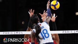 Italy women's volleyball puts the clamps on Dominican Republic | Paris Olympics | NBC Sports