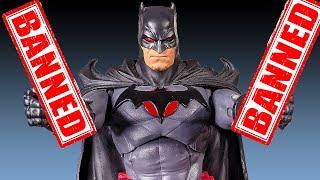 McFarlane got BANNED from using this accessory for all DC figures (DC Multiverse Flashpoint Batman)