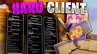 The BEST FREE Minecraft Hacked Client 2025 for Legit – Haru Client