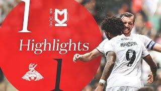 MK Dons v Doncaster Rovers Highlights