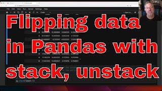 Flipping Data with Pandas: Stack & Unstack