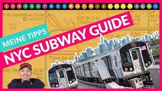 Der NYC Subway Guide  🟡   Alles zur Metro, Map & Tipps 2025