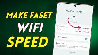 how to make faster wifi speed android 2023