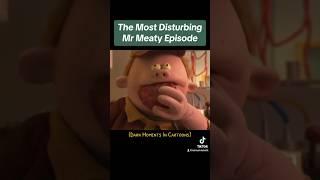 The most disturbing Mr meaty episode #fypシ #wtf #cartoons #shorts