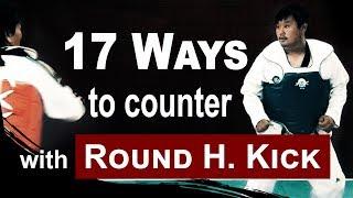17 Ways to Counter with Roundhouse Kick in Taekwondo Sparring | TaekwonWoo