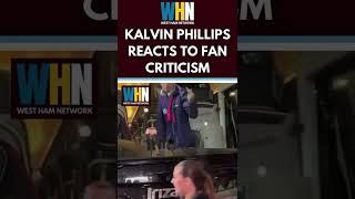 Kalvin Phillips Responds To West Ham Fans Jeering Him (Credit: West Ham Network)