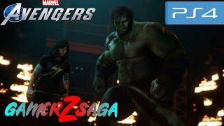 Hulk vs Abomination - Marvel Avengers Beta Part 3 (PS4 Pro)