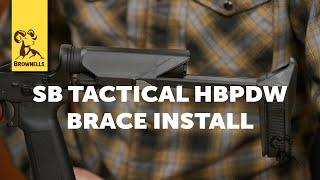 Quick Tip: SB Tactical HBPDW Brace Install