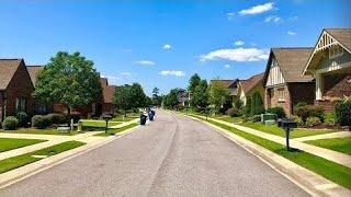 Driving Around an American Suburb in a Sunny Afternoon | 4K