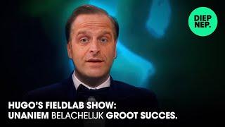 Hugo’s Fieldlab show: een unaniem belachelijk groot succes.