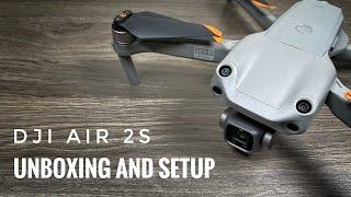 DJI Air 2S Unboxing and Setup