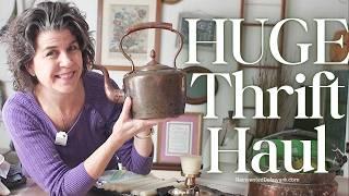 HUGE Home Decor Thrift Haul | Thrifted Home Decor Finds 