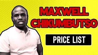 Maxwell Chikumbutso Reveals Prices for his Energy Devices