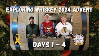 2024 Exploring Whiskey Advent Calendar - Days 1 to 4