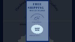 Enjoy Free Shipping!