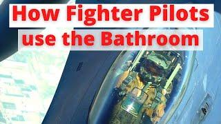 Real Fighter Pilot on How to use the Bathroom in an F-16 and F-35