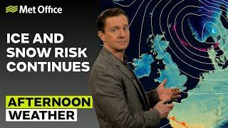 07/01/2025 – Wintry conditions continue – Afternoon Weather Forecast UK – Met Office Weather