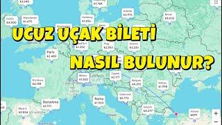 Ucuz Uçak Bileti Nasıl Bulunur? Nasıl Ucuza Seyahat Edilir? | Google Flights ve Booking.com