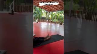 Yoga & Meditation at Yogasthah ‍️ #sadhguru #yoga #goa